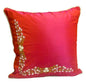 Kantha Cushion Raspberry