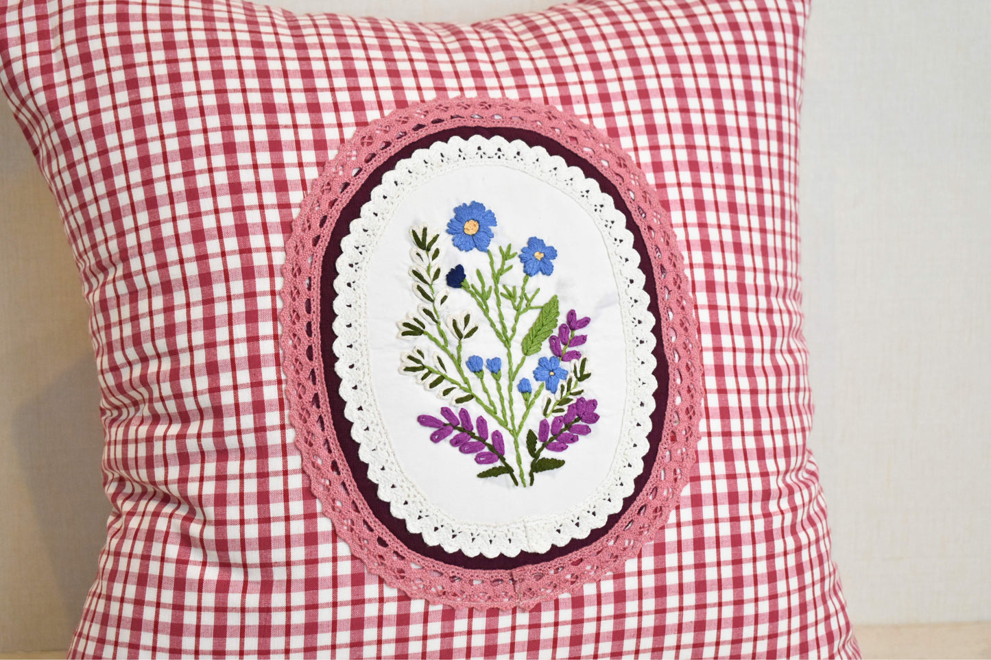 Vintage Charm - Crimson