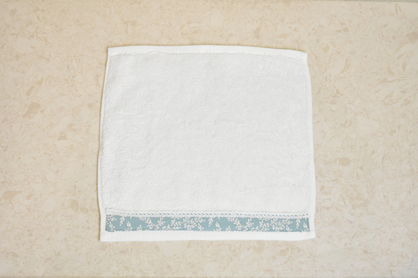 Ferns - Turquoise ( Cordinated tray of 6 Napkins )