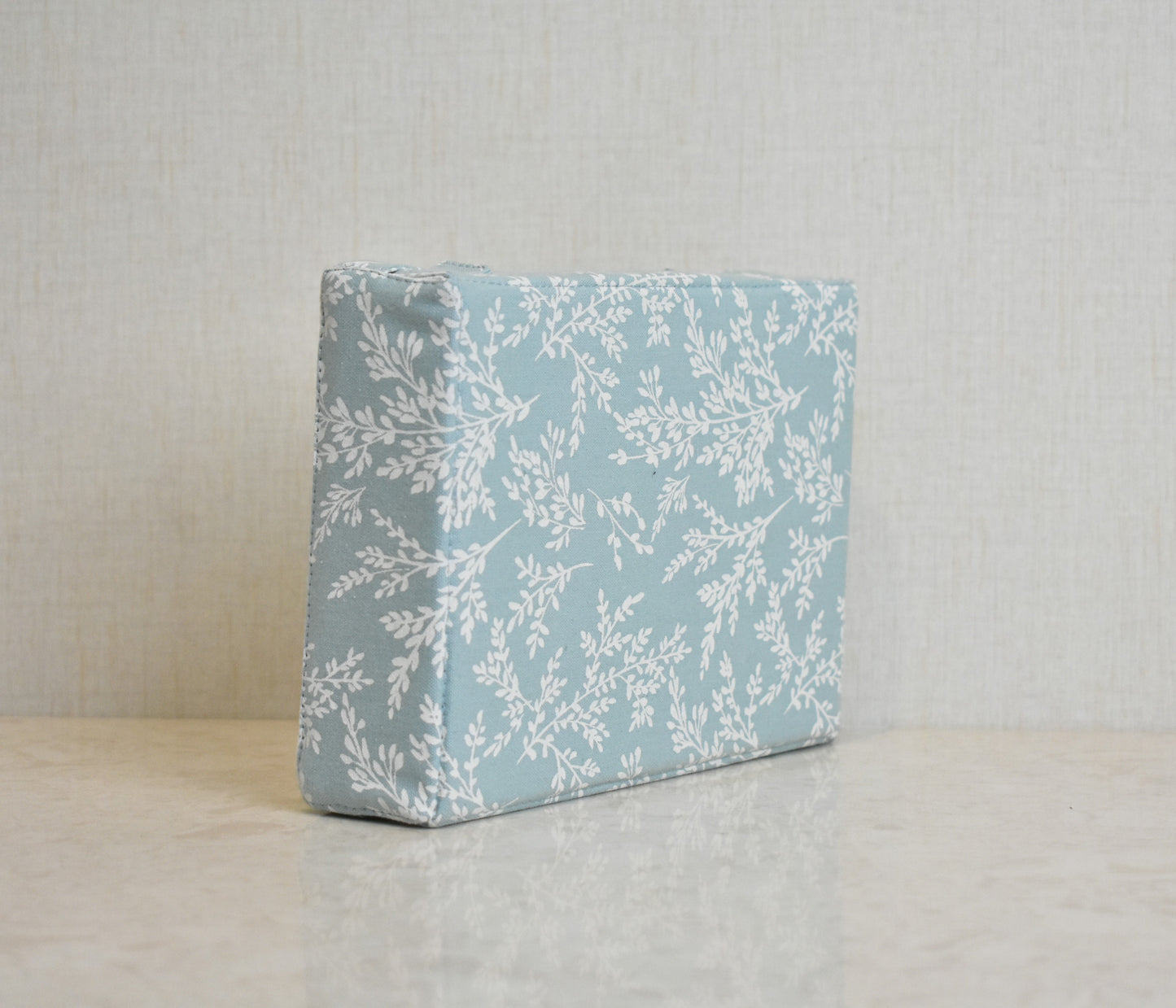 Ferns - Turquoise ( Cordinated tray of 6 Napkins )