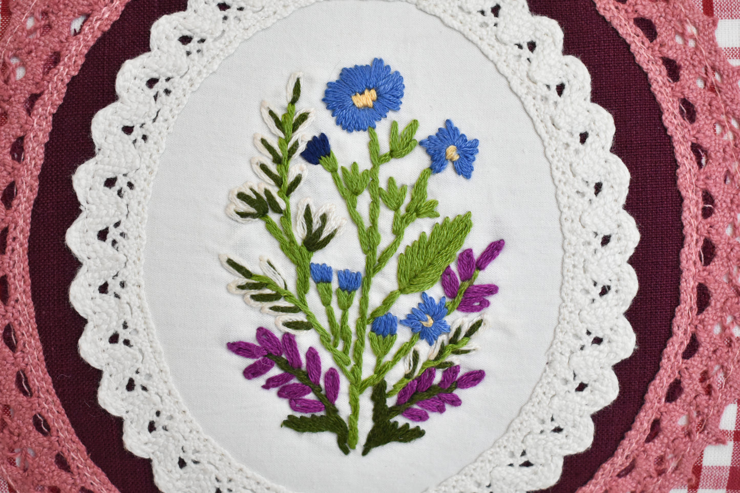 Vintage Charm - Crimson